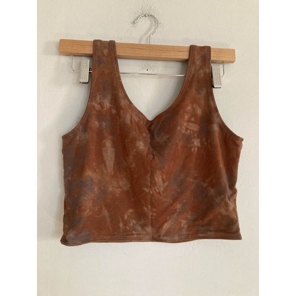 Purusha People ‘Awakening Rising’ Yoga Top 1X Snake Moon Phase RARE Crop Boho - Picture 2 of 4